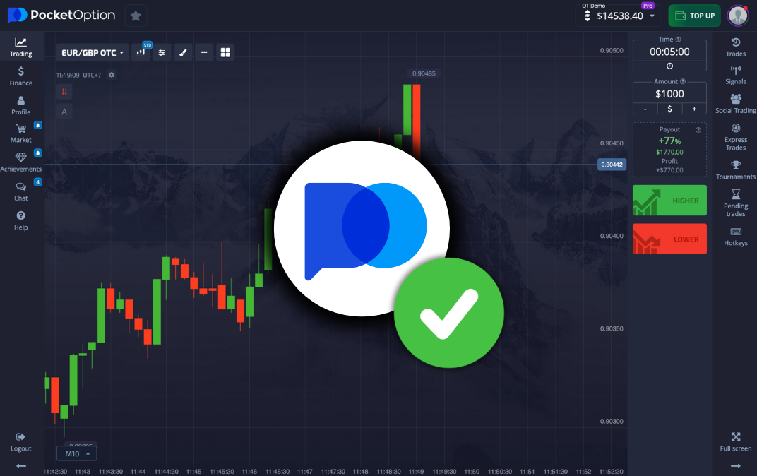 Обзор покет опшн демо как освоить платформу с нуля