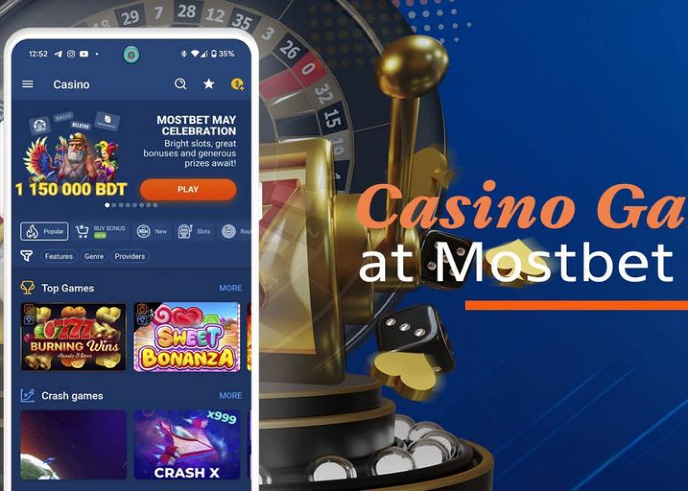 Mostbet Casino: Sevimli Oyunlarınızı Oynayın və Böyük Qələbə qazanın!