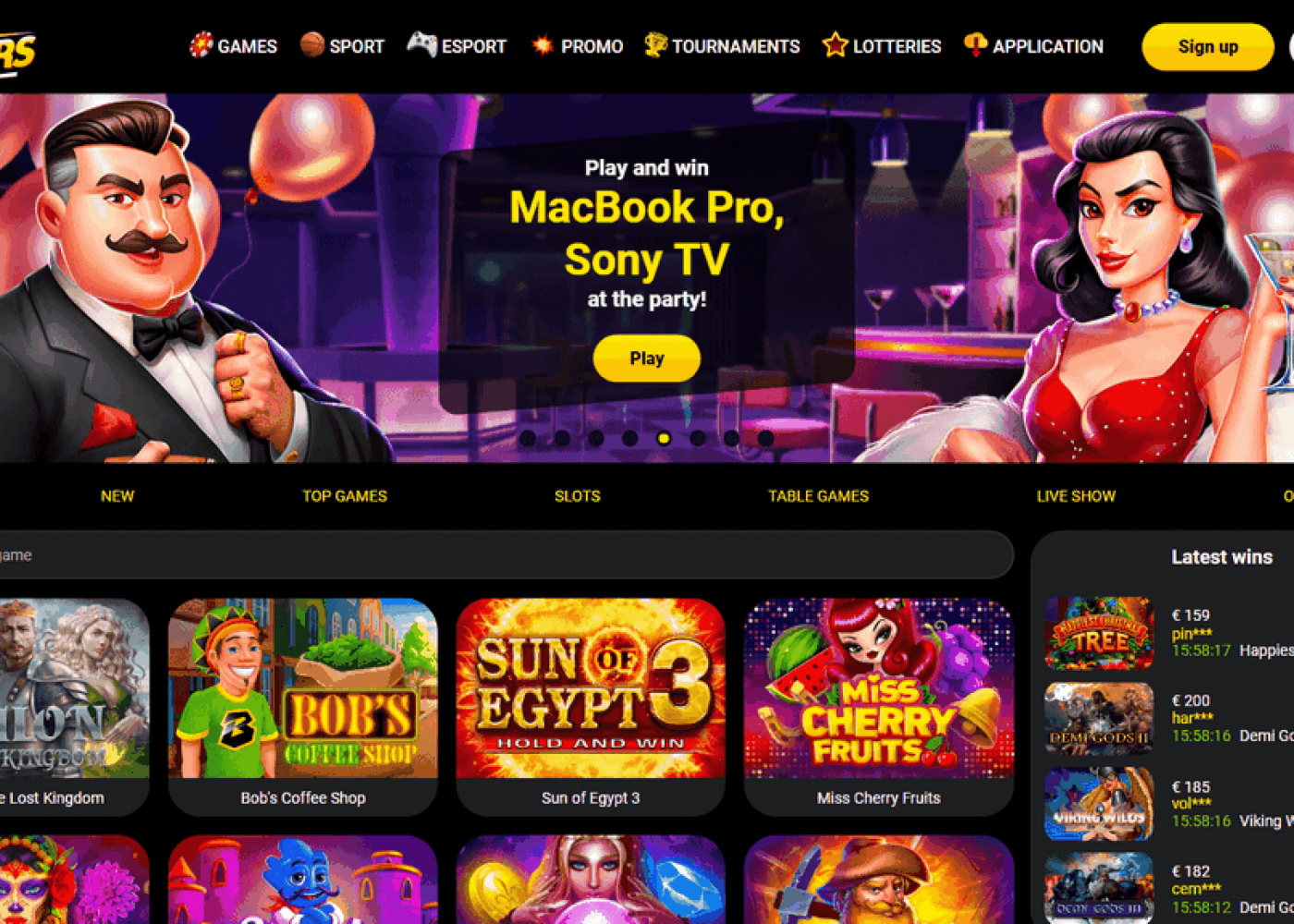 Win Diggers Casino Slot Games